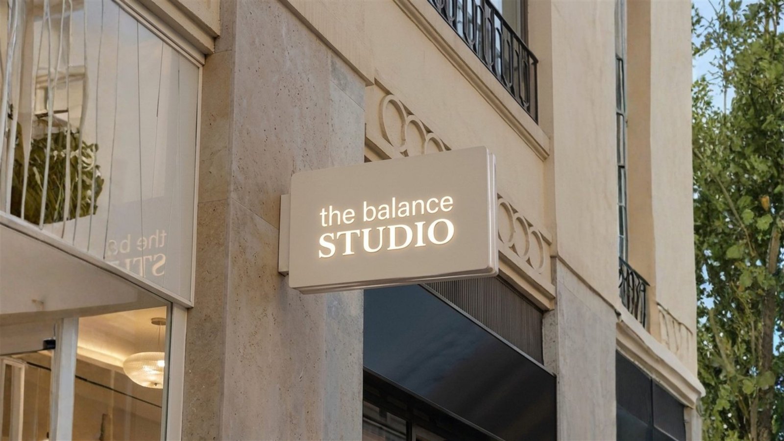 The Balance Studio — identidad visual