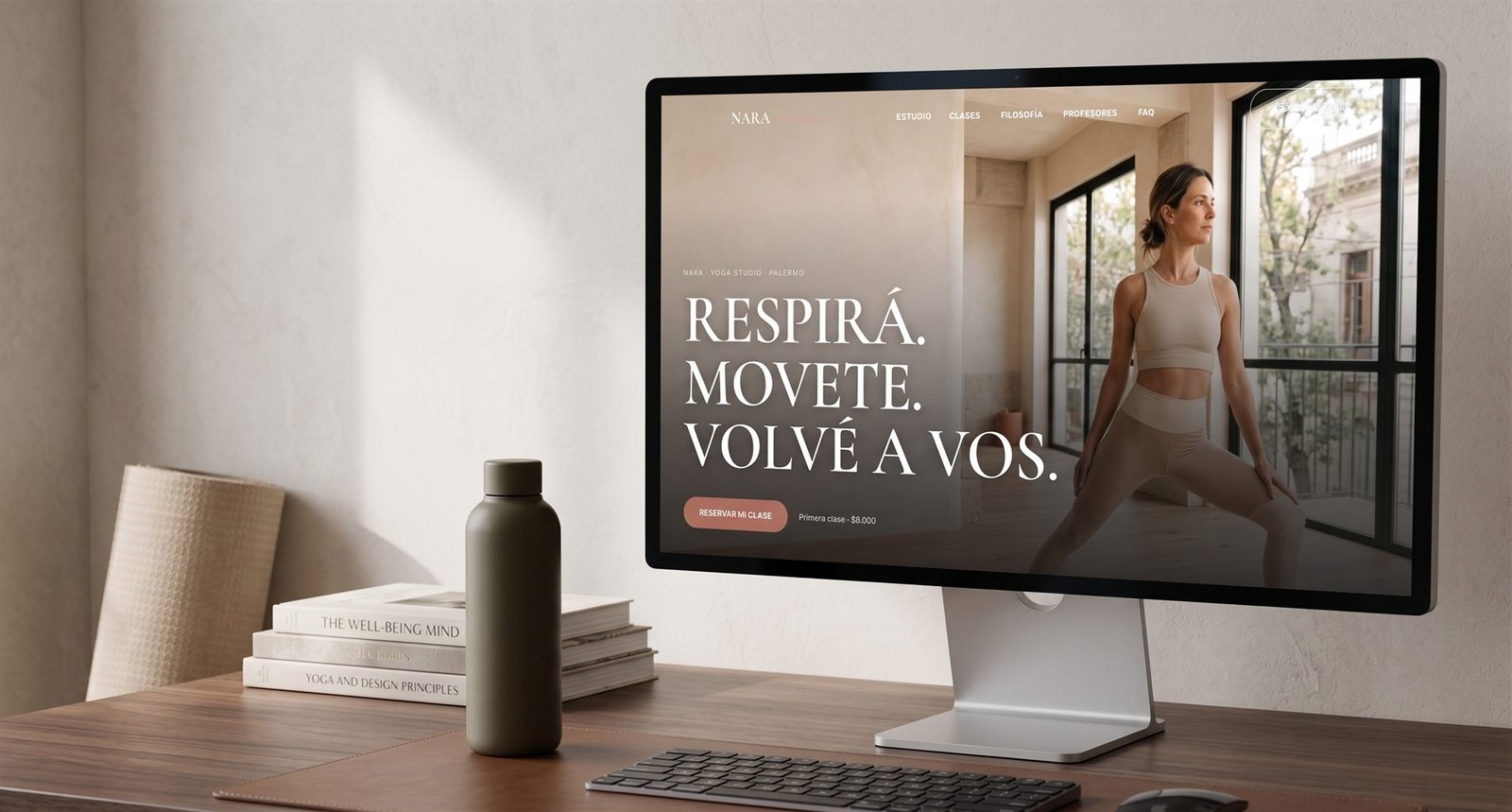 Nara Yoga — landing page
